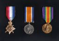 WWI Medals from Collectors World - Nottingham.